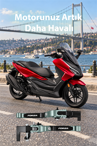 Honda Forza Uyumlu El Frenli Manet 2021-2026 Cnc Titanyum