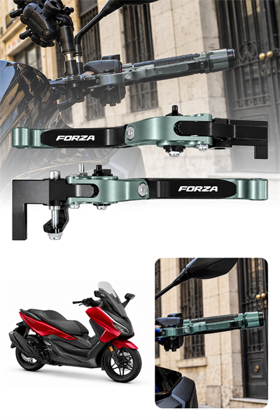 Honda Forza Uyumlu El Frenli Manet 2021-2026 Cnc Titanyum