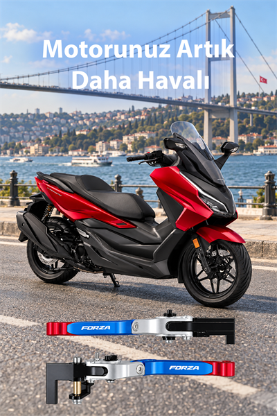 Honda Forza Uyumlu El Frenli Manet 2021-2026 Cnc 3 Renk