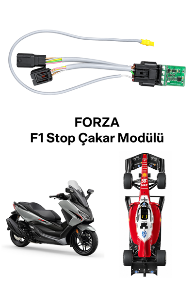 Honda Forza Uyumlu F1 Çakar Modülü Soketli Kablo Seti  2020-2025