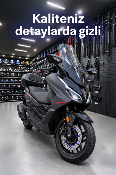 Honda Forza Uyumlu Ön Disk 2021-2026 Cnc Mavi