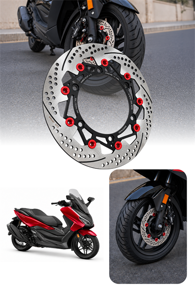 Honda Forza Uyumlu Ön Disk 2021-2026 Cnc Kırmızı