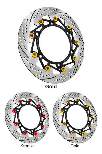 Honda Forza Uyumlu Ön Disk 2021-2026 Cnc Gold