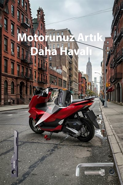 Honda Pcx Uyumlu Abs Sensör Koruma 2021-2026 Cnc Titanyum