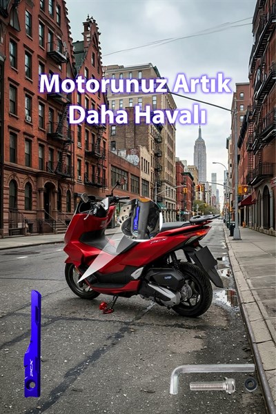 Honda Pcx Uyumlu Abs Sensör Koruma 2021-2026 Cnc Mavi