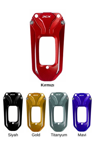 Honda Pcx Uyumlu Anahtar Kılıfı 2021-2026 Cnc Kırmızı