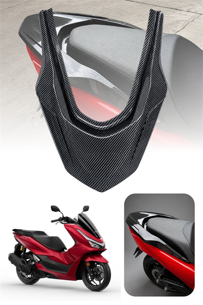 Honda Pcx Uyumlu Arka Sele V 2021-2026 Karbon Desen