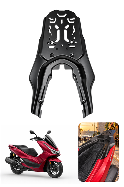 Honda Pcx Uyumlu Çanta Demiri 2021-2026 Siyah