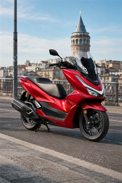 Honda Pcx Uyumlu Çift Katlı Spor Tur Camı Şeffaf 2025-2026 Şeffaf