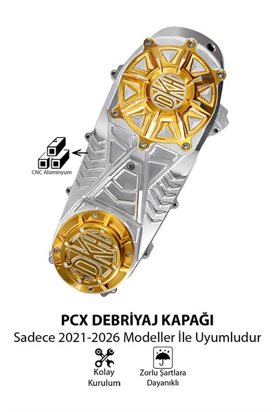 Honda Pcx Uyumlu Debriyaj Kapağı 2021-2026 Cnc