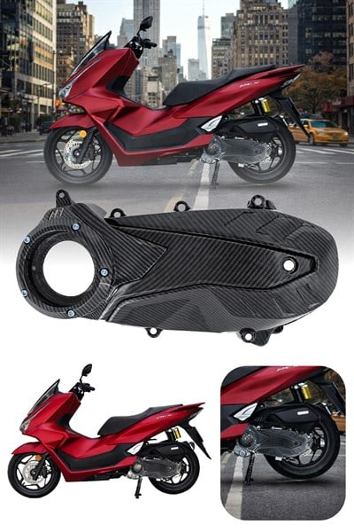 Honda Pcx Uyumlu Debriyaj Koruma Kapağı 2021-2026 Karbon Desen1