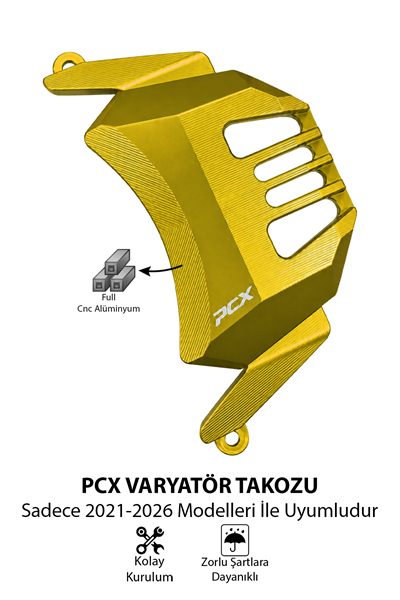 Honda Pcx Uyumlu Debriyaj Koruma Takozu 2021-2026 Cnc Gold