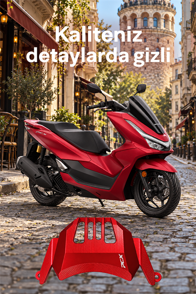 Honda Pcx Uyumlu Debriyaj Koruma Takozu 2021-2026 Cnc Kırmızı