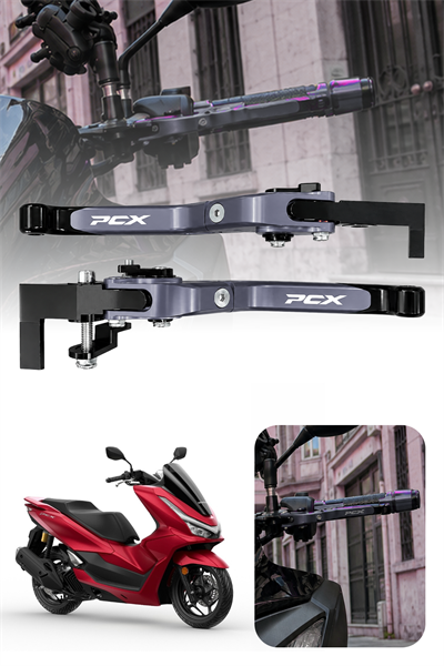 Honda Pcx Uyumlu El Frenli Manet 2025-2026 Cnc Titanyum