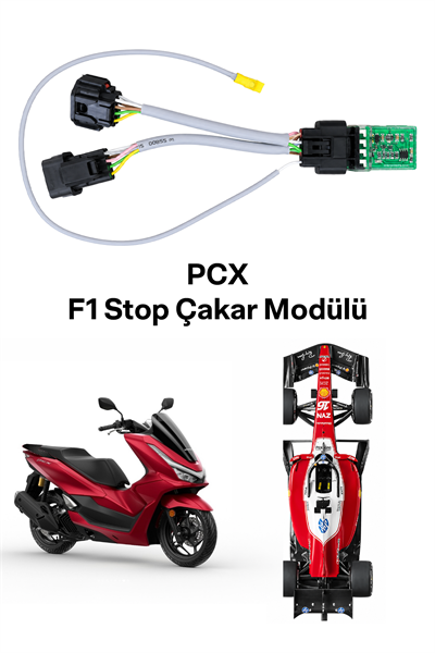 Honda Pcx Uyumlu F1 Çakar Modülü Soketli Kablo Seti  2020-2025