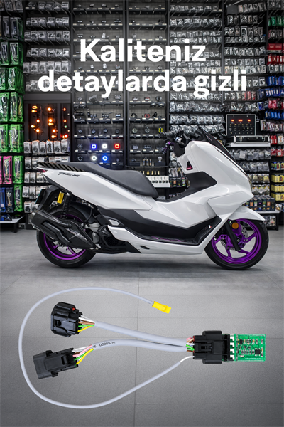 Honda Pcx Uyumlu F1 Çakar Modülü Soketli Kablo Seti  2020-2025