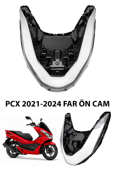 Honda Pcx Uyumlu Far Ön Camı 2021-2024