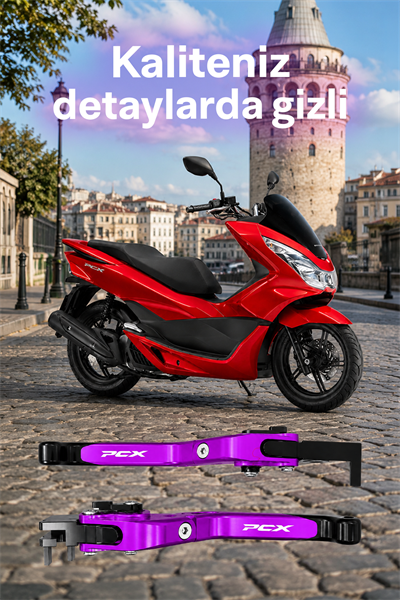 Honda Pcx Uyumlu Fren Maneti 2021-2024 Cnc Mor