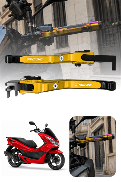 Honda Pcx Uyumlu Fren Maneti 2021-2024 Cnc Gold