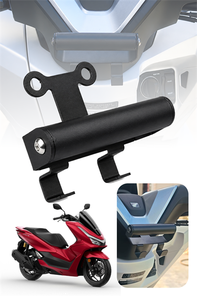 Honda Pcx Uyumlu Gidon Orta Bar 2025-2026 Cnc Siyah