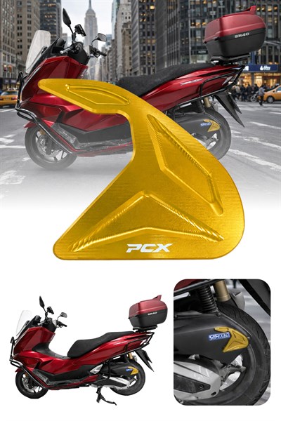 Honda Pcx Uyumlu Hava Filtresi Dekoru 2021-2026 Cnc Gold