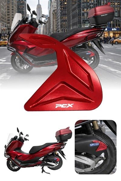 Honda Pcx Uyumlu Hava Filtresi Dekoru 2021-2026 Cnc Kırmızı