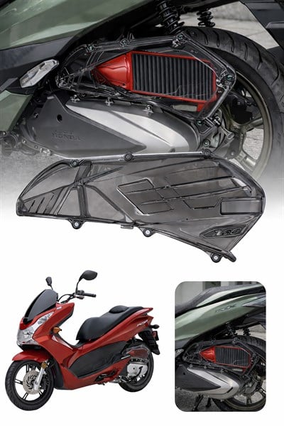 Honda Pcx Uyumlu Hava Filtresi Kapağı 2021-2026 Şeffaf-Füme