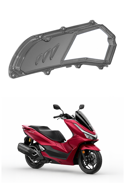 Honda Pcx Uyumlu Hava Filtresi Kapağı V2 2021-2026 Füme