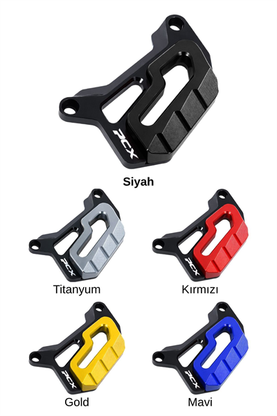 Honda Pcx Uyumlu Kaliper Koruyucu 2021-2026 Cnc Siyah