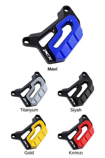 Honda Pcx Uyumlu Kaliper Koruyucu 2021-2026 Cnc Mavi