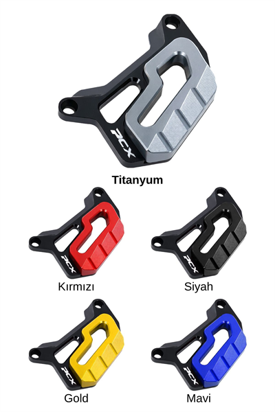 Honda Pcx Uyumlu Kaliper Koruyucu 2021-2026 Cnc Titanyum