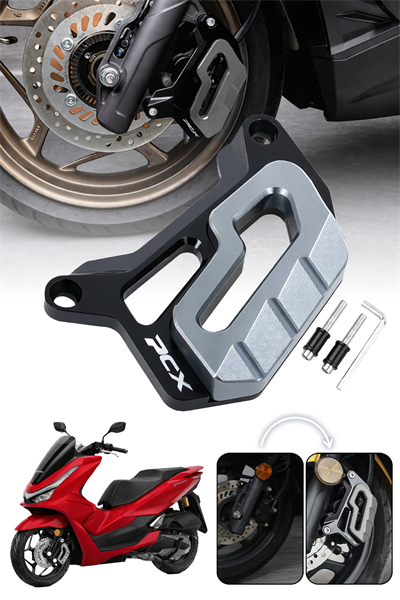 Honda Pcx Uyumlu Kaliper Koruyucu 2021-2026 Cnc Titanyum