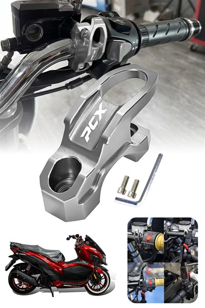 Honda Pcx Uyumlu Kask Askı Aparatı 2021-2026 Cnc Titanyum