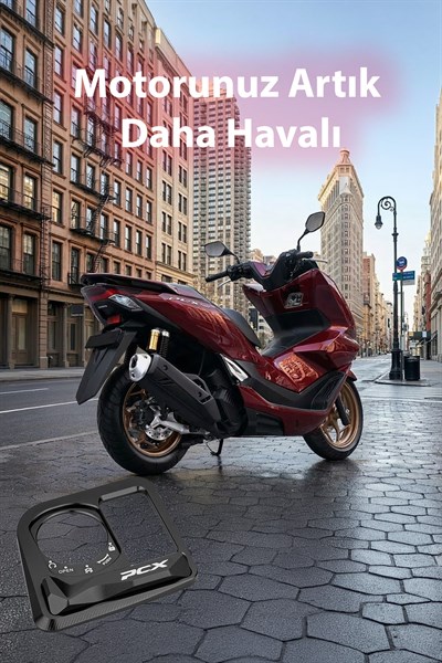 Honda Pcx Uyumlu Kontak Çerçevesi 2021-2026 Cnc Siyah