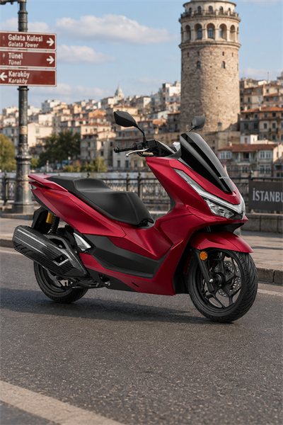 Honda Pcx Uyumlu Logo Sticker 2021-2026 Kırmızı