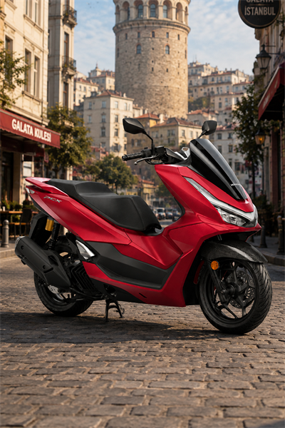 Honda Pcx Uyumlu Ön Çamurluk 2021-2026 Karbon Desen