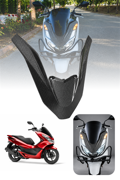 Honda Pcx Uyumlu Ön V 2021-2024 Karbon Desen