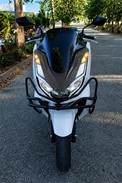 Honda Pcx Uyumlu Ön V 2021-2024 Karbon Desen