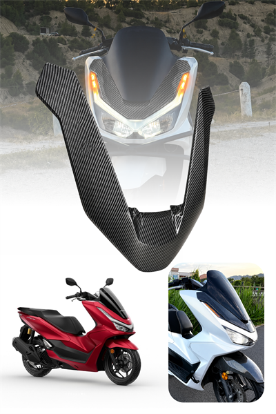 Honda Pcx Uyumlu Ön V 2025-2026 Karbon Desen