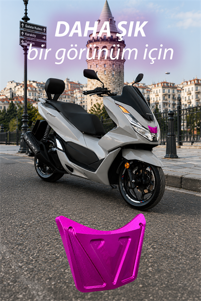 Honda Pcx Uyumlu Ön V Aksesuar 2021-2024 Cnc Mor