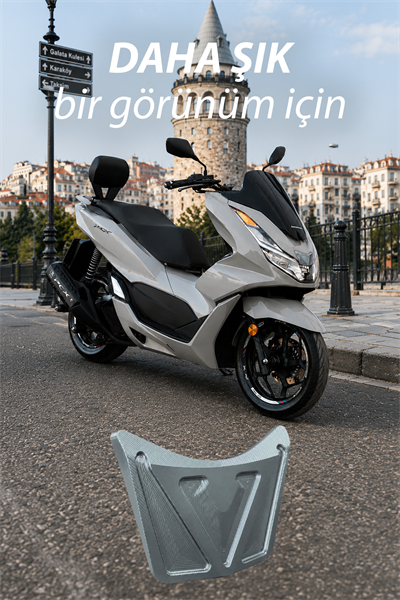Honda Pcx Uyumlu Ön V Aksesuar 2021-2024 Cnc Titanyum