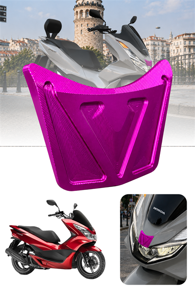 Honda Pcx Uyumlu Ön V Aksesuar 2021-2024 Cnc Mor