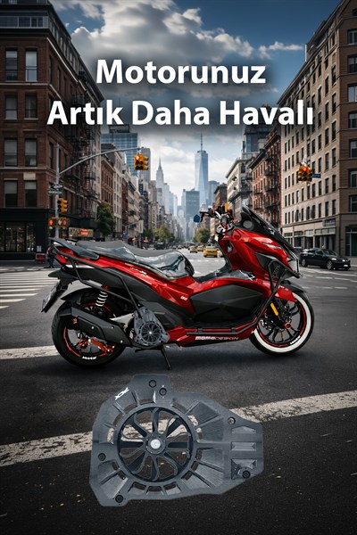 Honda Pcx Uyumlu Pervaneli Radyatör Koruması 2021-2026 Cnc Titanyum