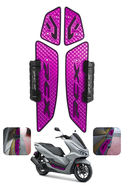 Honda Pcx Uyumlu Premium Basamak Seti 2025-2026 Cnc Mor
