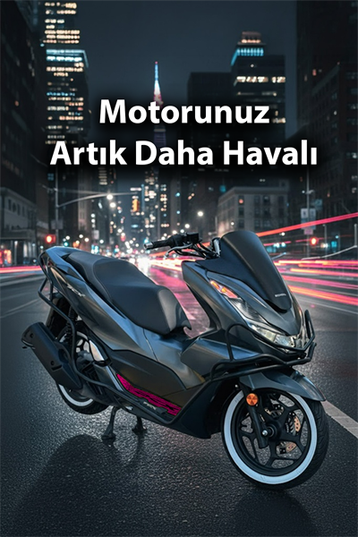 Honda Pcx Uyumlu Premium Basamak Seti 2021-2024 Cnc Mor