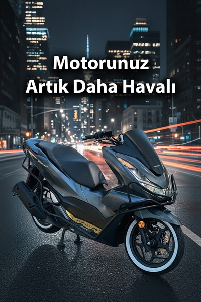 Honda Pcx Uyumlu Premium Basamak Seti 2021-2024 Cnc Gold