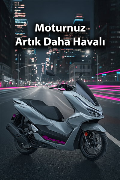 Honda Pcx Uyumlu Premium Basamak Seti 2025-2026 Cnc Mor