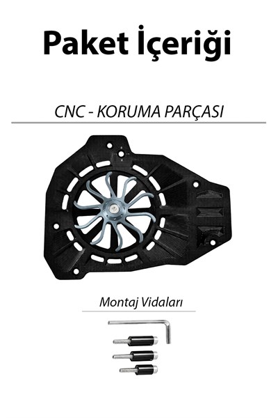 Honda Pcx Uyumlu Renkli Pervaneli Radyatör Koruması 2021-2026 Cnc Titanyum