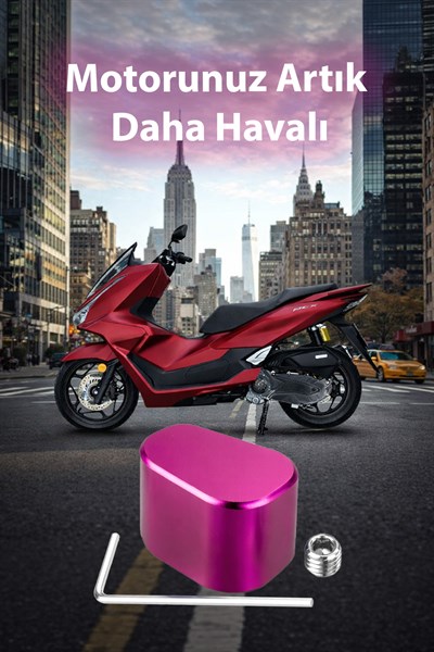 Honda Pcx Uyumlu Sinyal Switch 2020-2026 Cnc Pembe