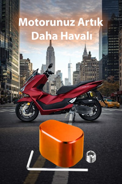 Honda Pcx Uyumlu Sinyal Switch 2020-2026 Cnc Turuncu